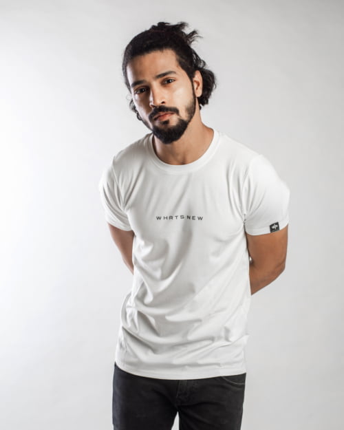 essential black and white tshirt for men